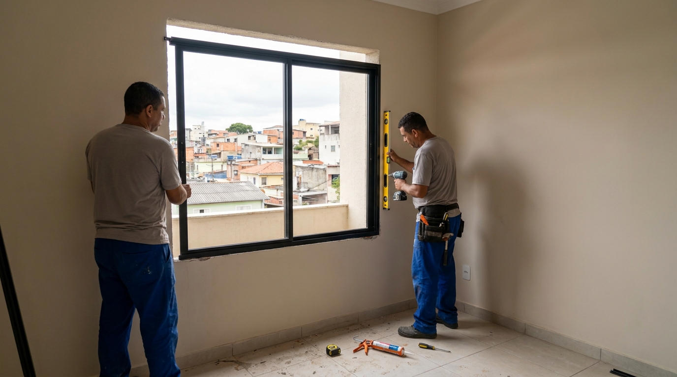 Fechamento de Ambientes no Benguí, Belém‑PA
